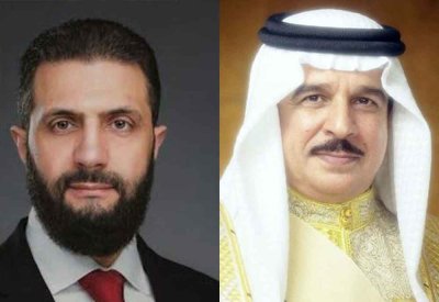 جلالة الملك المعظم يتلقى اتصالًا هاتفيًا من فخامة رئيس الجمهورية العربية السورية