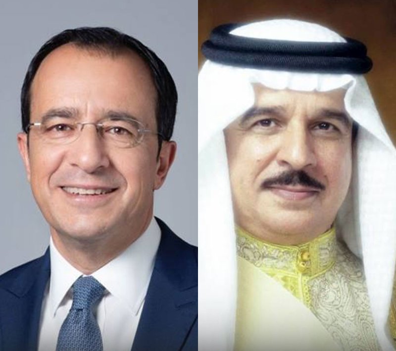 الرئيس القبرصي يؤكد إدانة بلاده للعدوان الإيراني على مملكة البحرين