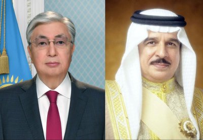 توكاييف يدين العدوان الإيراني الذي استهدف مملكة البحرين