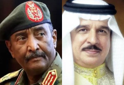 البرهان يدين العدوان الإيراني ويعرب عن تضامن السودان مع مملكة البحرين