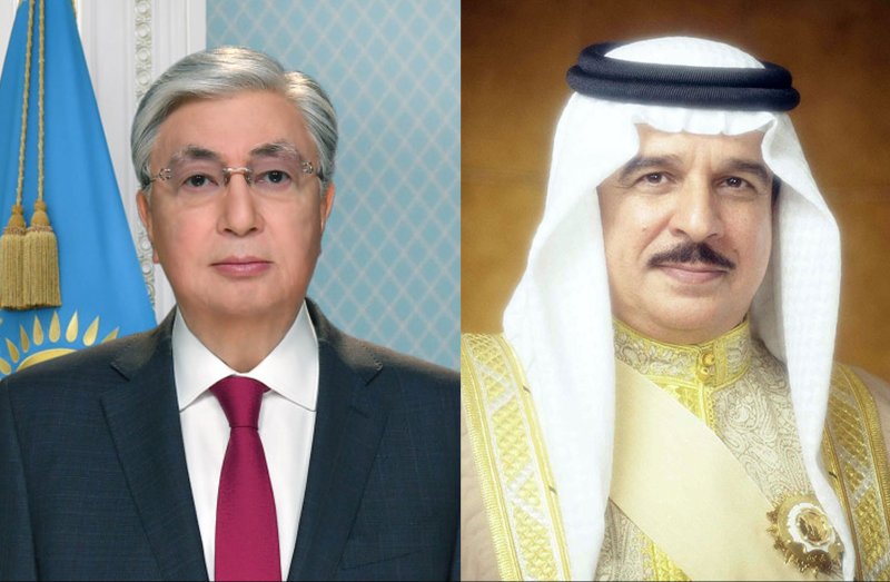توكاييف يدين العدوان الإيراني الذي استهدف مملكة البحرين