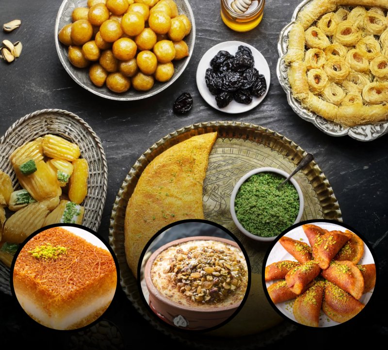 حلويات رمضان من أزقة القاهرة إلى مجالس المنامة
