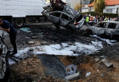 إيران تطلق وابل صواريخ على إسرائيل.. وصافرات إنذار تدوي