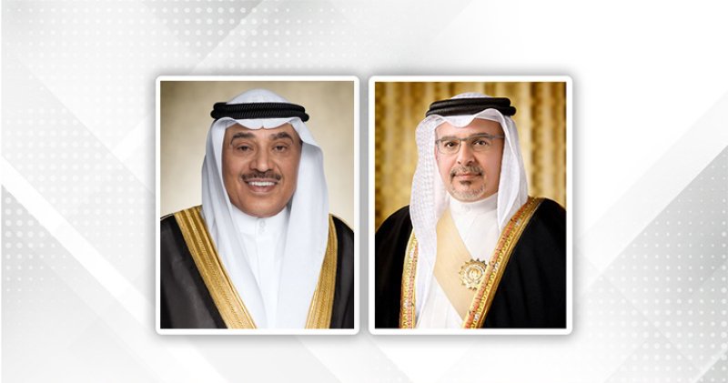 سمو ولي العهد رئيس مجلس الوزراء يتلقى اتصالاً هاتفيا من سمو ولي عهد دولة الكويت الشقيقة
