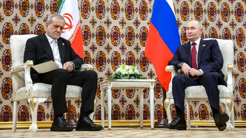 تقرير يكشف كيف تساعد روسيا إيران "سرا" في الحرب