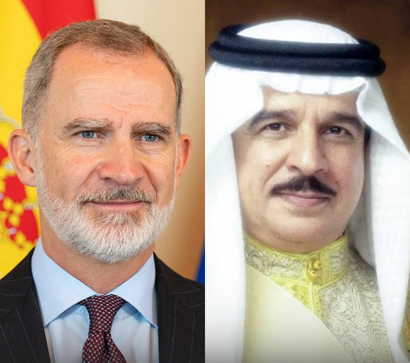 ملك إسبانيا يدين الاعتداء الإيراني ويعرب عن تضامنه الكامل مع مملكة البحرين