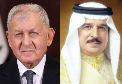 جلالة الملك المعظم يتلقى اتصالًا هاتفيًا من رئيس جمهورية العراق
