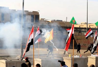 هجمات صاروخية في بغداد.. واستهداف قاعدة أميركية بأربيل