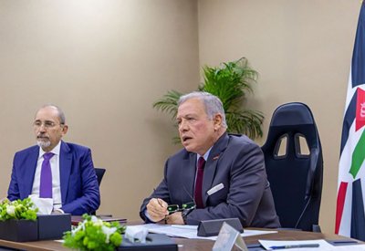 العاهل الأردني: خطورة توسيع دائرة الصراع عبر استهداف مجموعة من الدول العربية