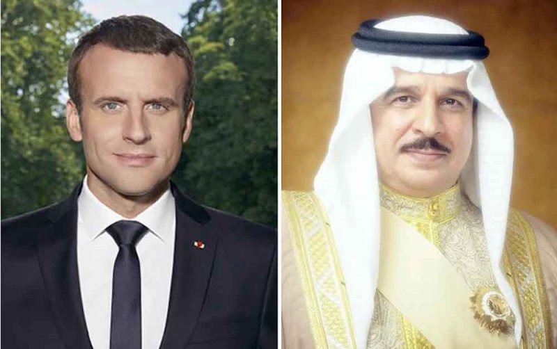 اتصال هاتفي بين جلالة الملك المعظم وفخامة الرئيس الفرنسي