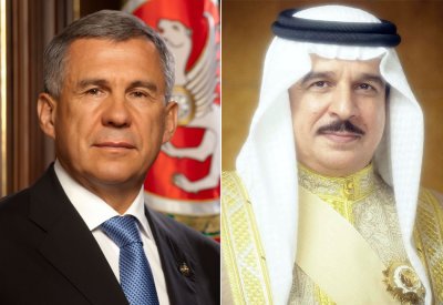 جلالة الملك المعظم يتلقى اتصالًا هاتفيًا من رئيس جمهورية تتارستان الروسية