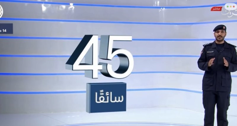 إجراءات قانونية بحق 45 سائقا لإحداثهم ضوضاء مزعجة