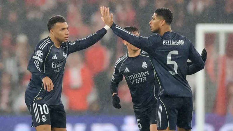 ريال مدريد يستعيد مبابي وبيلنغهام قبل ملاقاة مانشستر سيتي