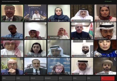 المؤسسة الوطنية لحقوق الإنسان تترأس اجتماعاً عربياً يدين الاعتداءات الإيرانية ويطالب بتحقيق دولي