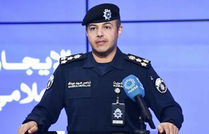 المتحدث باسم وزارة الداخلية الكويتية: التعامل مع 403 بلاغات لسقوط شظايا منذ بدء العدوان وتفعيل صافرات الإنذار 91 مرة