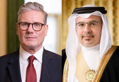 سمو ولي العهد رئيس مجلس الوزراء يتلقى اتصالاً هاتفياً من رئيس وزراء المملكة المتحدة وإيرلندا الشمالية