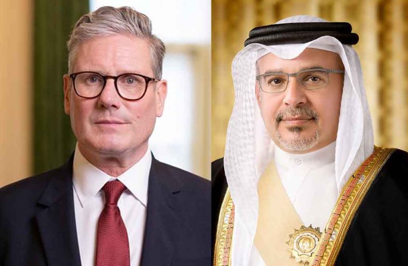 سمو ولي العهد رئيس مجلس الوزراء يتلقى اتصالاً هاتفياً من رئيس وزراء المملكة المتحدة وإيرلندا الشمالية
