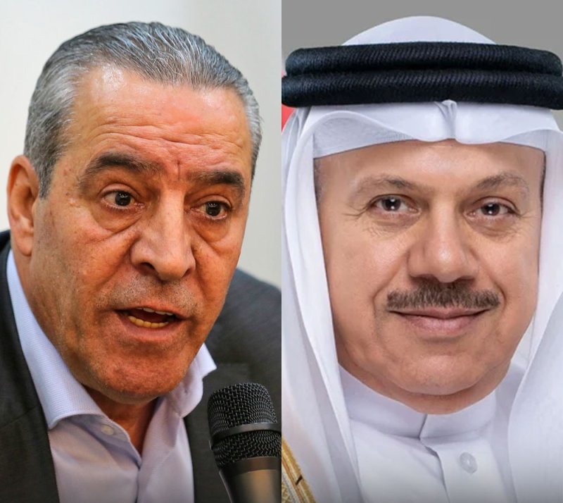 وزير الخارجية يجري اتصالًا هاتفيًا مع نائب رئيس دولة فلسطين الشقيقة