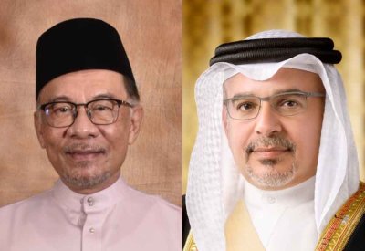 سمو ولي العهد رئيس مجلس الوزراء يتلقى اتصالاً هاتفياً من رئيس وزراء ماليزيا