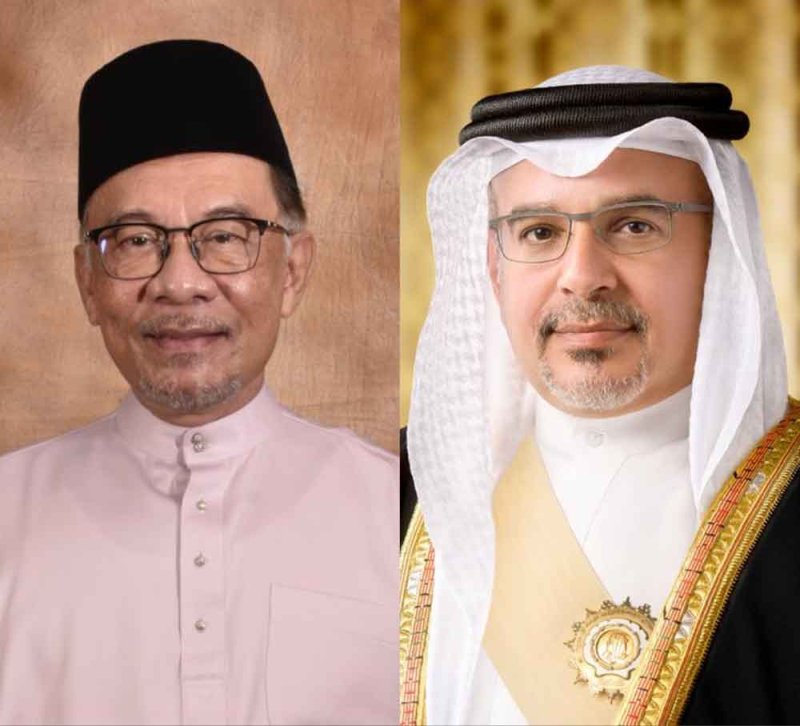 سمو ولي العهد رئيس مجلس الوزراء يتلقى اتصالاً هاتفياً من رئيس وزراء ماليزيا