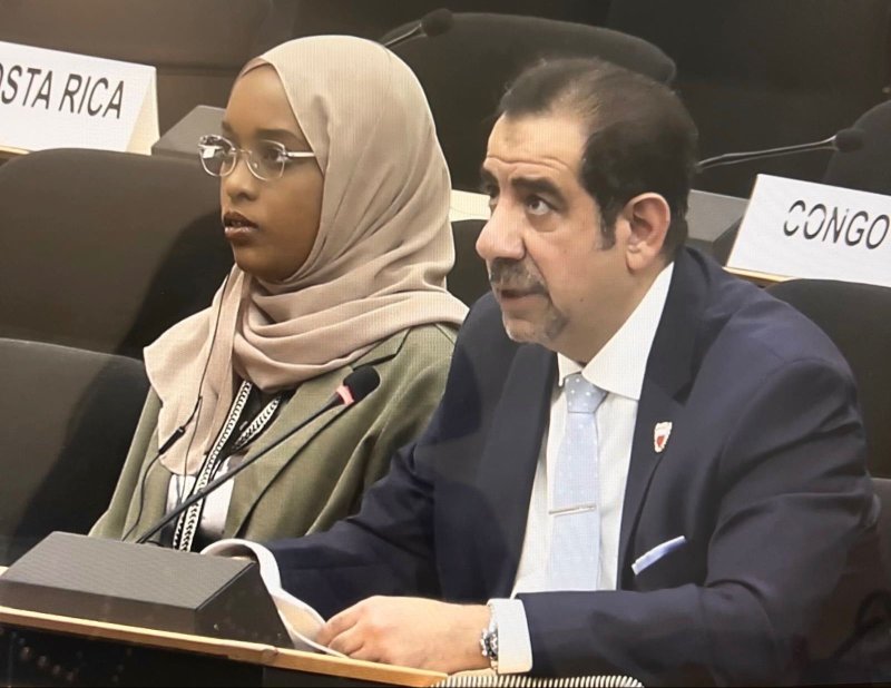 المندوب الدائم لمملكة في جنيف يلقي بياناً باسم دول مجلس التعاون والأردن خلال أعمال الدورة الحادية والستين لمجلس حقوق الإنسان