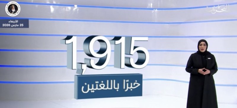1915 خبرا و1340 صورة توثق مجريات الأحداث