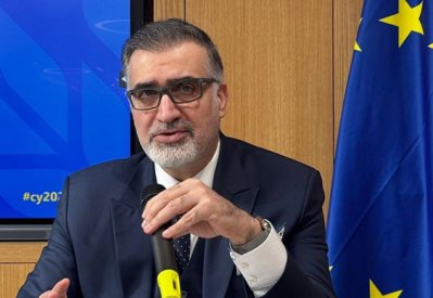 سفير مملكة البحرين لدى بلجيكا ورئيس بعثتها المعين لدى الاتحاد الأوروبي يترأس اجتماع سفراء دول مجلس التعاون لدى الاتحاد الأوروبي مع لجنة الشؤون السياسية والأمنية في الاتحاد الأوروبي