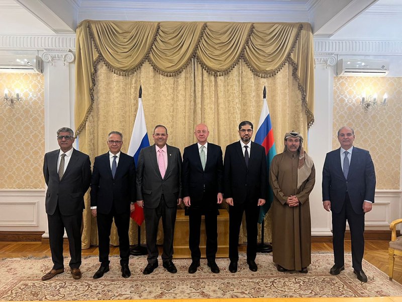 سفراء دول مجلس التعاون والأردن في موسكو يجتمعون بنائب وزير الخارجية الروسي