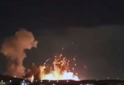 ترامب ينشر فيديو لانفجارات عنيفة تهزّ أصفهان في إيران