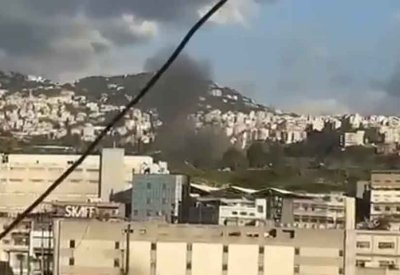 لأول مرة.. غارة إسرائيلية على منطقة المنصورية شمال بيروت