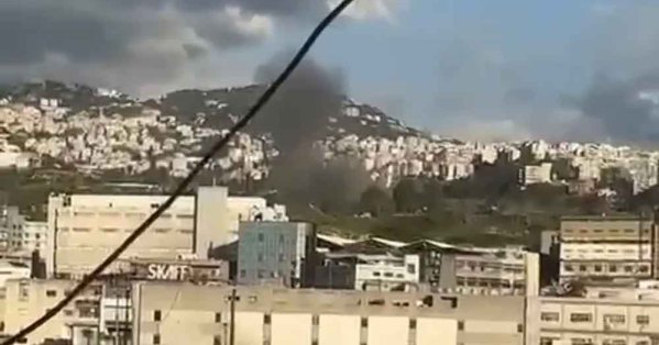 لأول مرة.. غارة إسرائيلية على منطقة المنصورية شمال بيروت