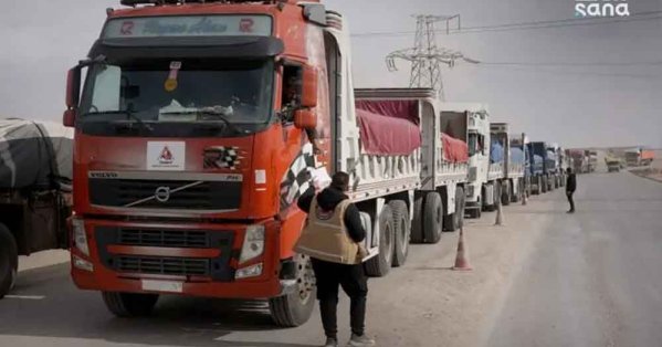 ارتفاع قياسي لحركة نقل البضائع في سوريا