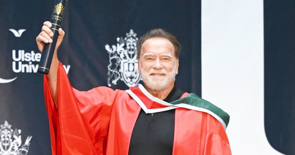 جامعة أولستر الأيرلندية تكرم شوارزنيجر تقديراً لمسيرته الاستثنائية 