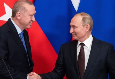 بوتين وأردوغان يدعوان إلى وقف فوري لإطلاق النار في الشرق الأوسط