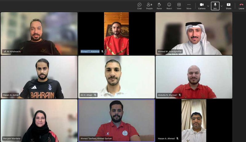 الوفد الإداري يستعرض التحضيرات الأخيرة للمشاركة بدورة الألعاب الآسيوية الشاطئية