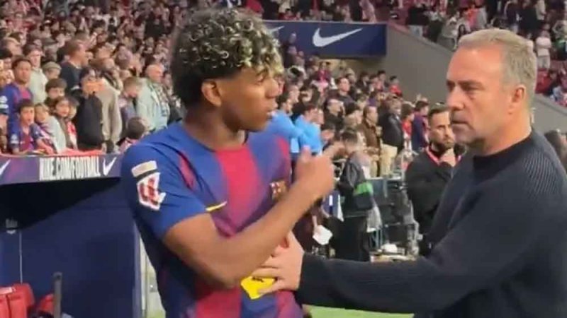 "سأحميه دائماً".. فليك يرد على غضب يامال من استبداله