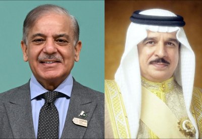 جلالة الملك المعظم يجري اتصالاً هاتفياً مع رئيس وزراء جمهورية باكستان الإسلامية