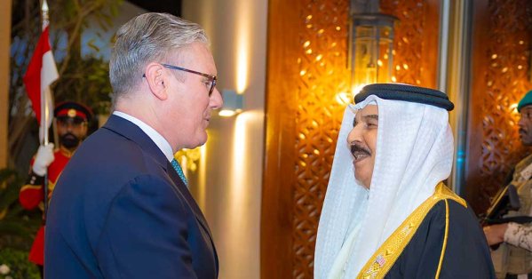 جلالة الملك المعظم يستقبل رئيس وزراء المملكة المتحدة وأيرلندا الشمالية