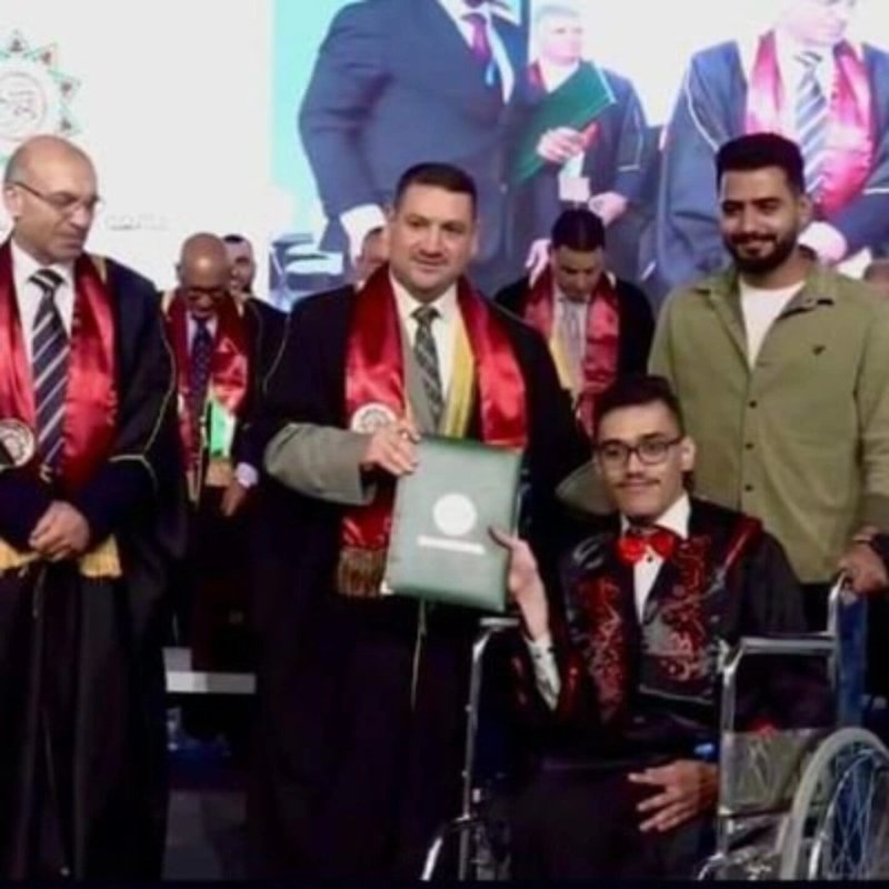 عنان دادر.. قصة إرادة أردنية تتحدى الإعاقة وتصنع النجاح العلمي