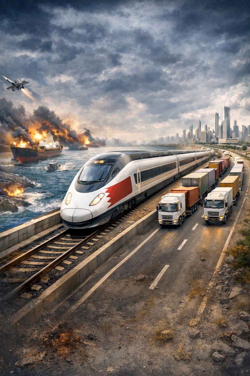 تحليل اقتصادي: سكك الحديد الخليجية: المشروع الغائب  لحماية النقل والسياحة في زمن الحرب