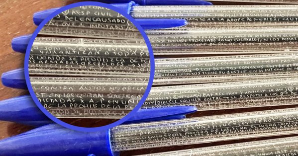 أستاذة إسبانية تكشف عن أغرب وسيلة غش مجهرية في تاريخ الجامعة 