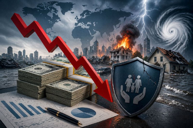 تقديرات تفيد بخسائر قيمتها 160 مليار دولار لقطاع التأمين عالميا