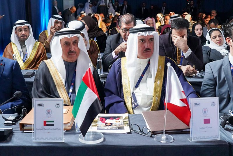 توافق برلماني عربي على تقديم مشروع بندٍ طارئ للاتحاد البرلماني الدولي لإدانة العدوان الإيراني الآثم على الدول الخليجية والأردن