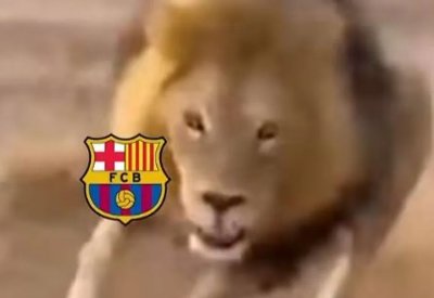 بعد الإقصاء.. أتلتيكو يسخر من برشلونة بفيديو "الأسد والكلب"