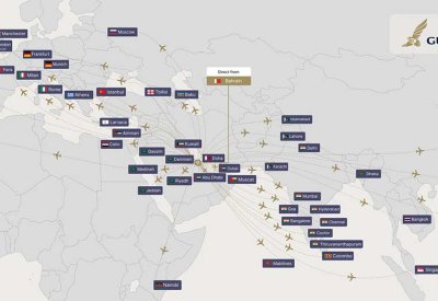 طيران الخليج تعلن عن مواصلة تشغيل رحلاتها لوجهاتها العالمية تدريجيًا لغاية يونيو 2026