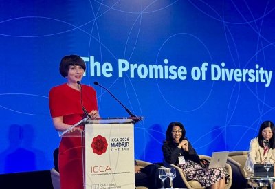 الأمين العام لمجلس البحرين لتسوية المنازعات الدولية تشارك كمتحدثة في مؤتمر المجلس الدولي للتحكيم التجاري في مدريد