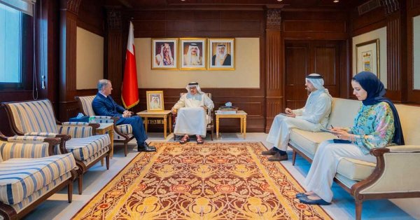 وزير الخارجية يستقبل المدير التنفيذي للمعهد الدولي للدراسات الاستراتيجية في الشرق الأوسط