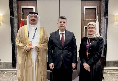 الأمينان العامان لمجلسي الشورى والنواب يبحثان مع الأمين العام للجمعية الوطنية التركية تعزيز مسارات التعاون والتنسيق الثنائي