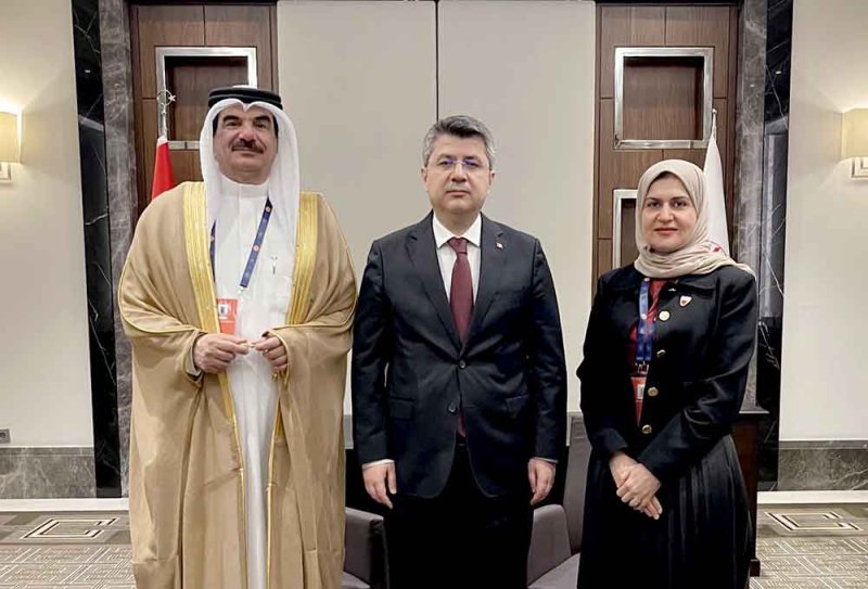 الأمينان العامان لمجلسي الشورى والنواب يبحثان مع الأمين العام للجمعية الوطنية التركية تعزيز مسارات التعاون والتنسيق الثنائي