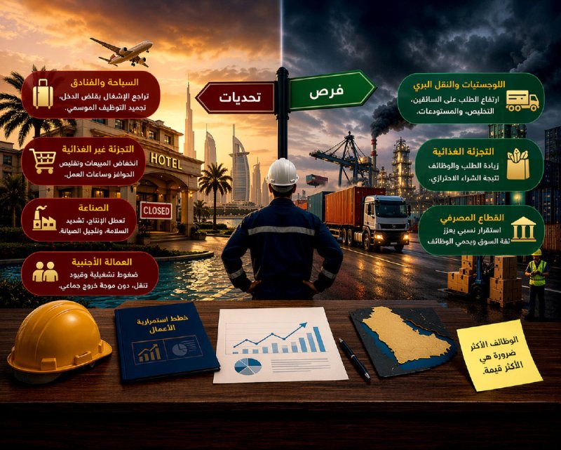 سوق العمل الخليجية في زمن الحرب..  كيف تغيرت تركيبتها ومستقبلها؟